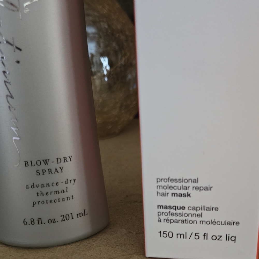 Bundle Of High End $$$ K18 JUMBO repair Mask & Kenra Platinum Blow-Dry Spray - Picture 2 of 2
